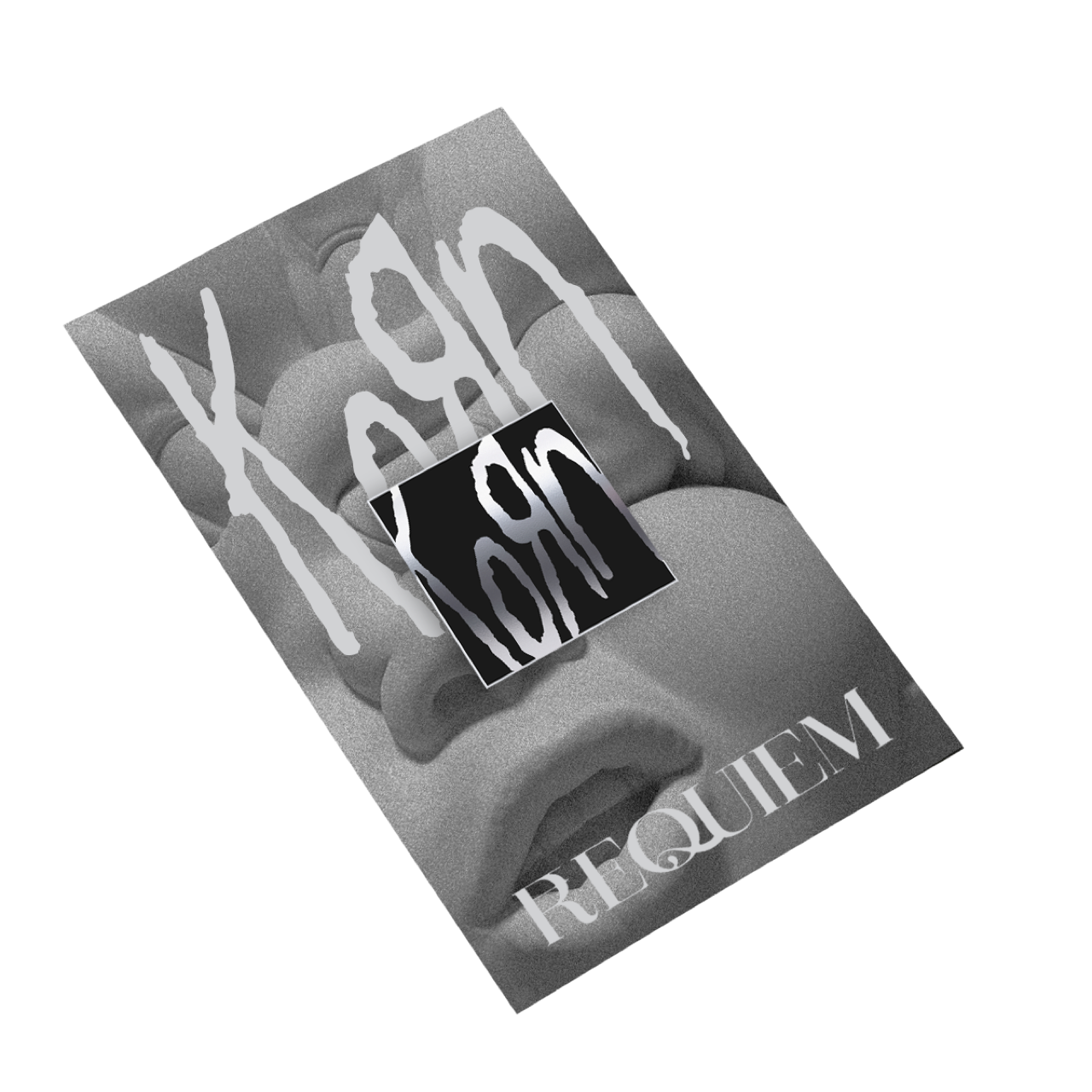 KORN – Requiem [Milky Clear Coloured Vinyl] (with limited edition KORN enamel pin badge)