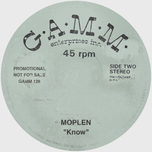 MOPLEN - BUMP / KNOW (repress)