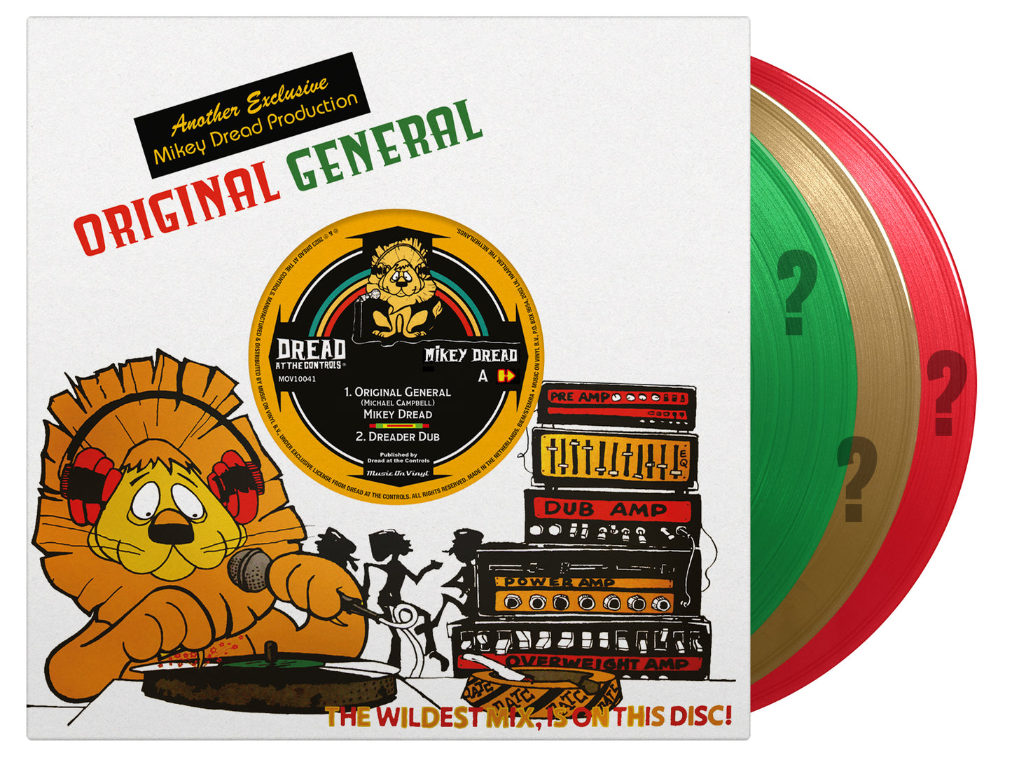 Mikey Dread / Edi Fitzroy - Original General / Queen Of Harlesden (10inch coloured) RSD23