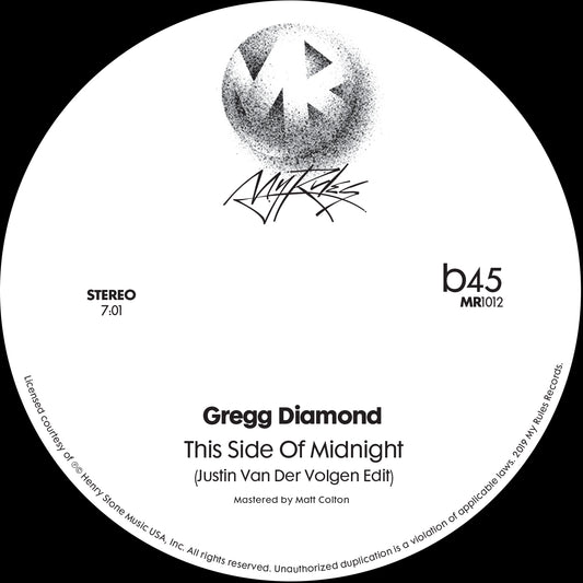 PEGGI BLU /GREGG DIAMOND - I WANT IT ALL NOW / THIS SIDE OF MIDNIGHT (JUSTIN VAN DER VOLGEN EDITS)