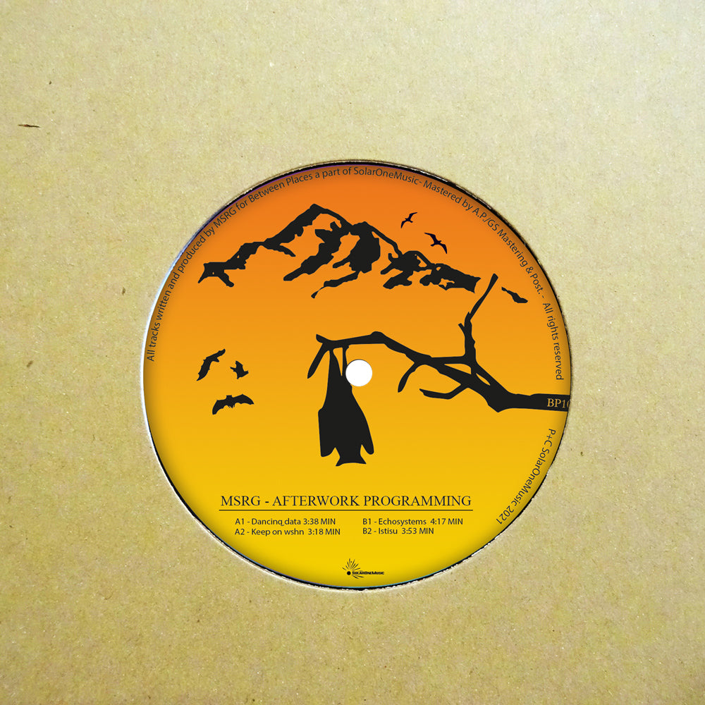 MSRG - Afterwork programming