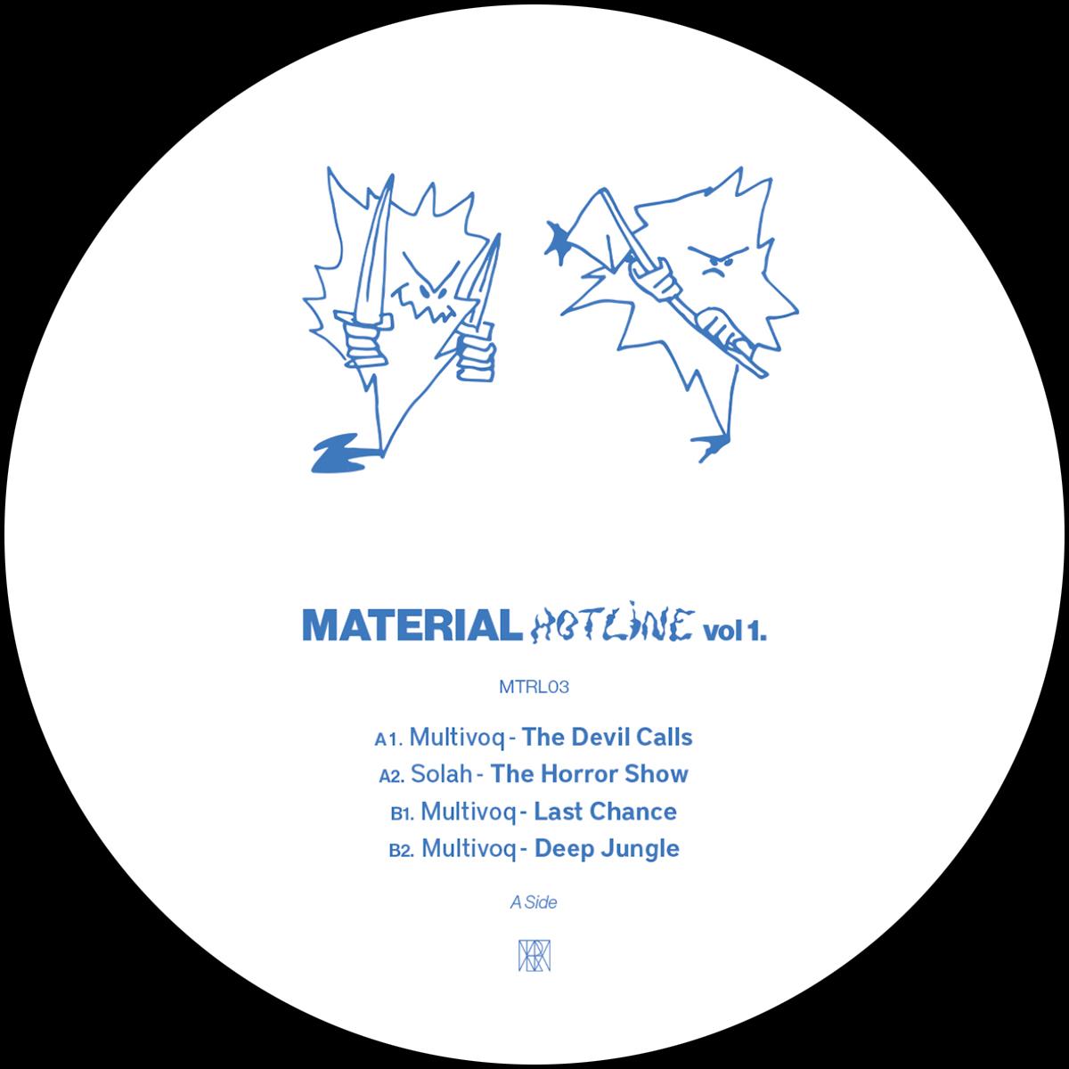 Multivoq & Solah - Material Hotline Vol.1 [vinyl only]