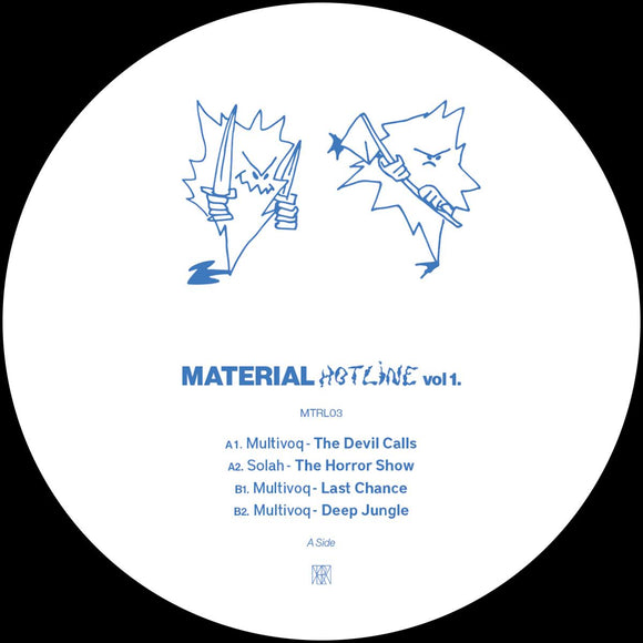 Multivoq & Solah - Material Hotline Vol.1 [vinyl only]