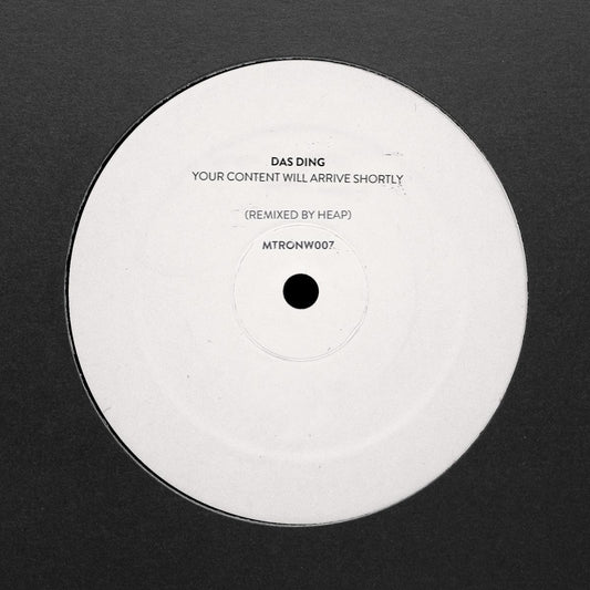 DAS DING - Your Content Will Arrive Shortly