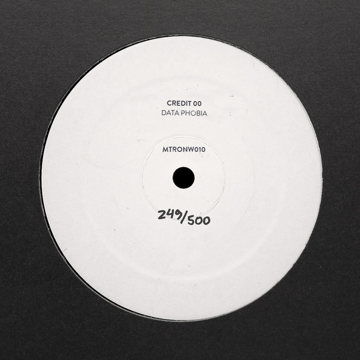 Credit 00 - Data Phobia [hand-stamped / hand-numbered / ltd. edition]