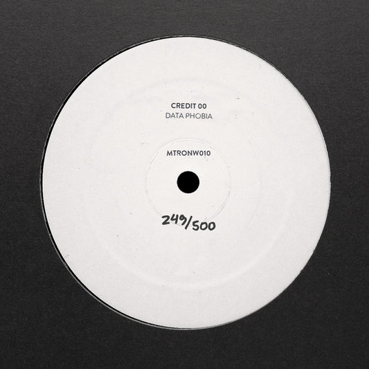 Credit 00 - Data Phobia [hand-stamped / hand-numbered / ltd. edition]