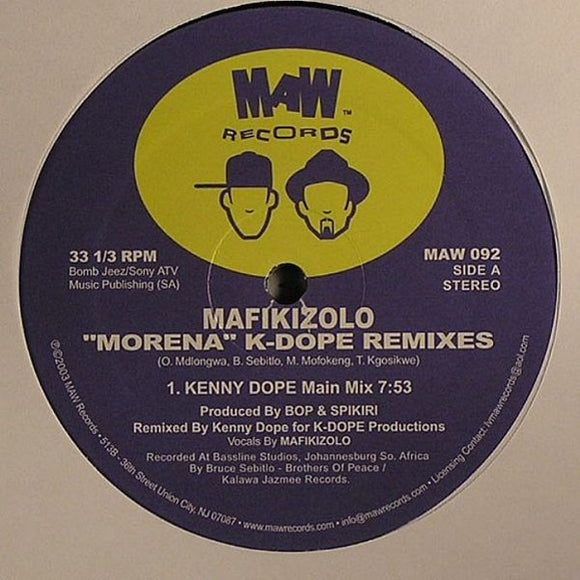 Mafikizolo - Morena (K-Dope Remixes)