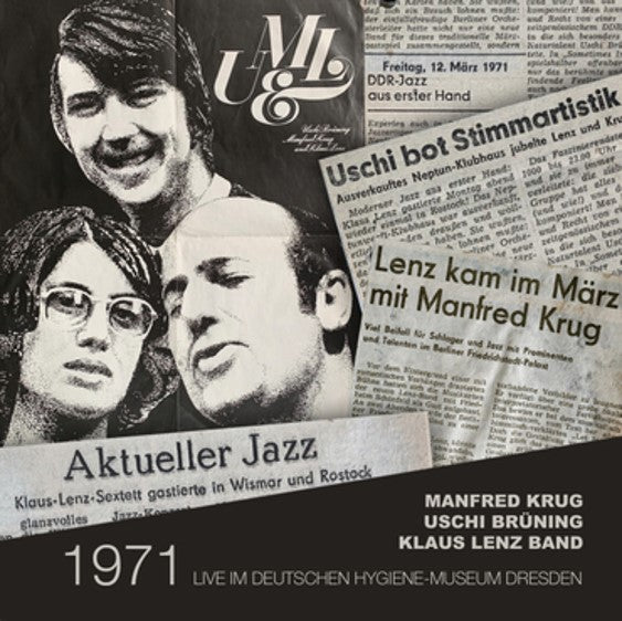 Manfred Krug / Uschi Br ning, Klaus Lenz Band - 1971 - Live Im Deutschen Hygiene-Museum Dresden
