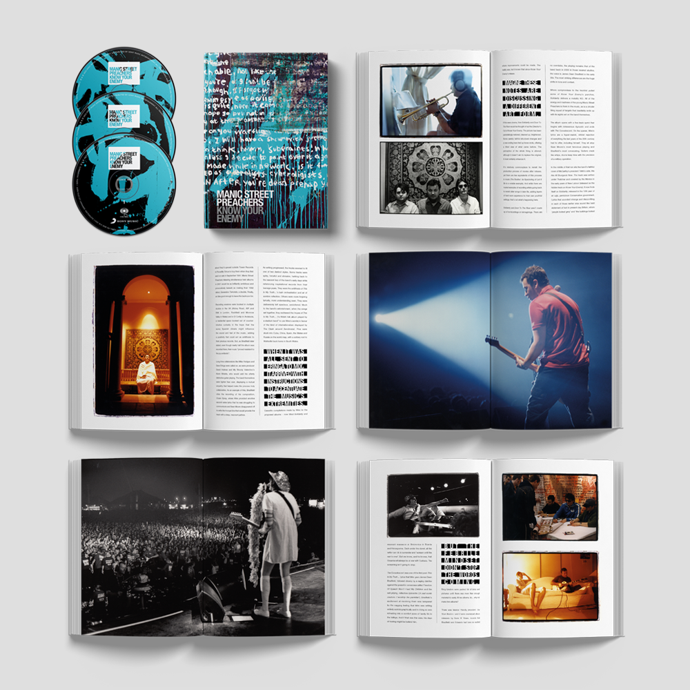 Manic Street Preachers - Know Your Enemy [3CD Bookset]