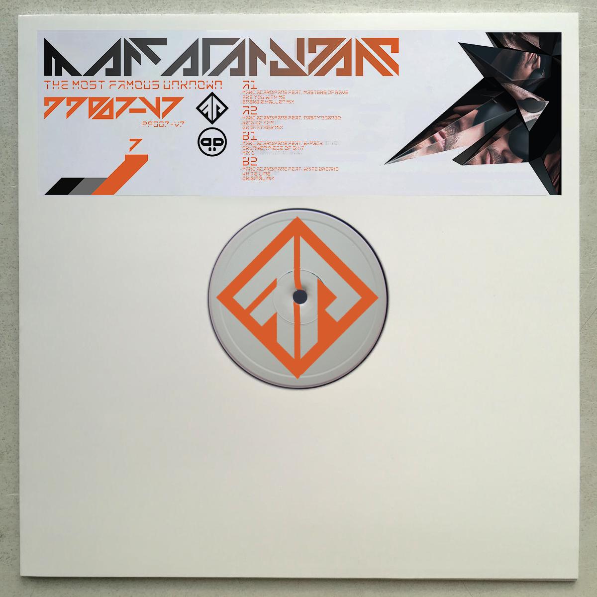 Marc Acardipane - The Most Famous Unknown Remastered V7 [stickered sleeve]