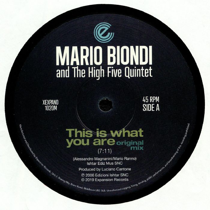 Mario BIONDI / THE HIGH FIVE QUINTET - This Is What You Are