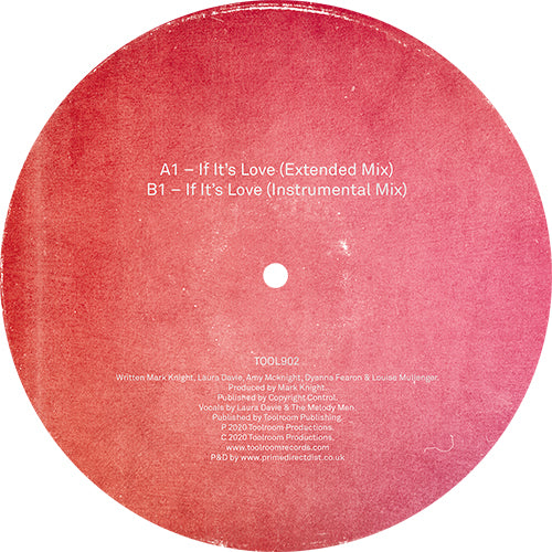 Mark Knight Featuring Laura Davie / The Melody Men - If It's Love