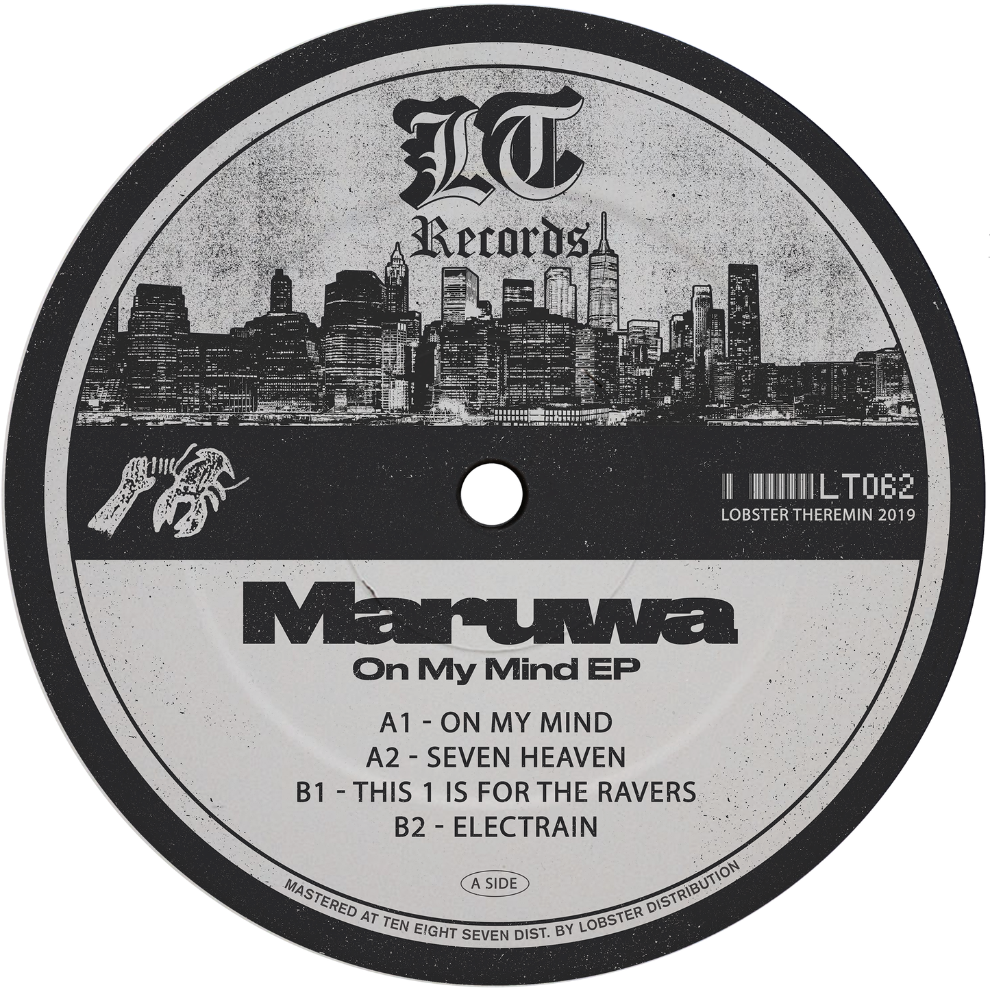 Maruwa - On My Mind EP [REPRESS ON GREY MARBLED VINYL]