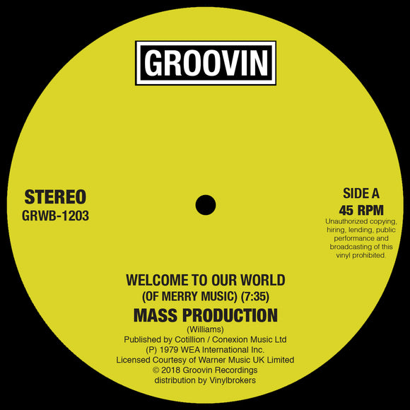 Mass Production - Welcome To Our World