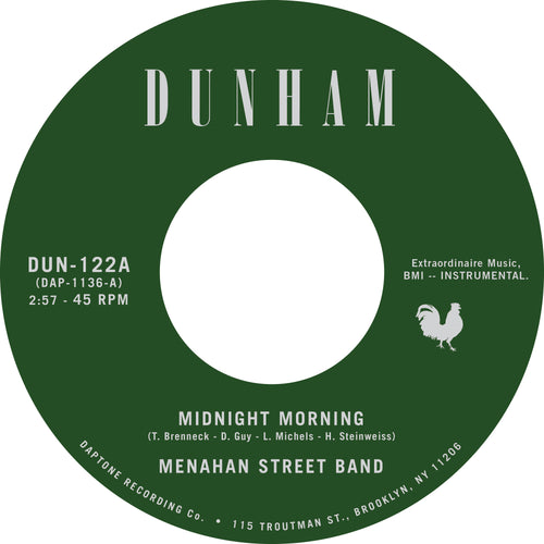 Menahan Street Band - Midnight Morning b/w Stepping Through Shadow