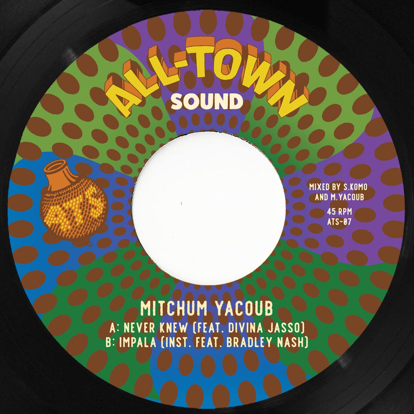 Mitchum Yacoub - Never Knew [Limited White 7" Vinyl]