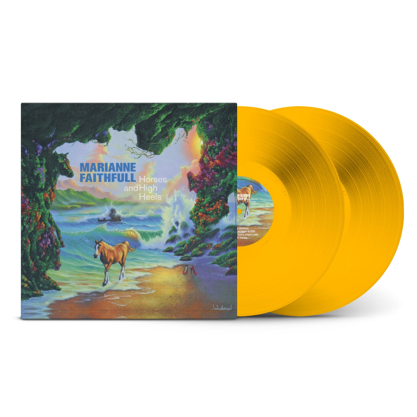Marianne Faithful - Horses and High Heels [Double 180g Yellow Vinyl]