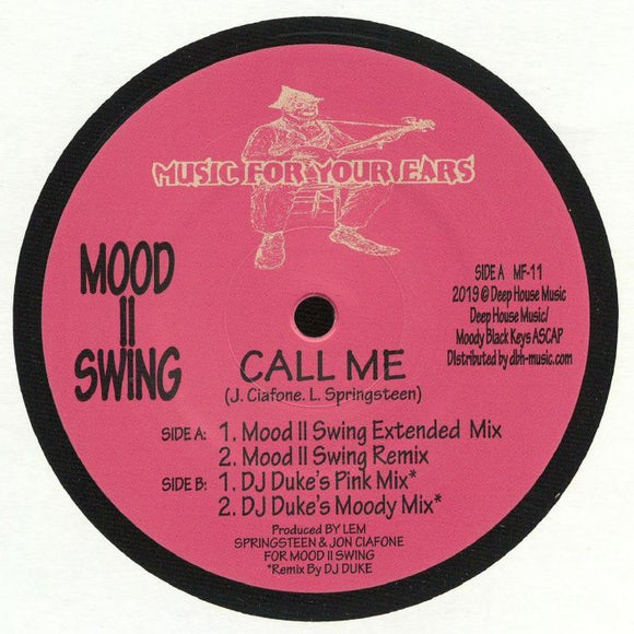 Mood II Swing - Call Me (incl. Dj Duke Remixes)