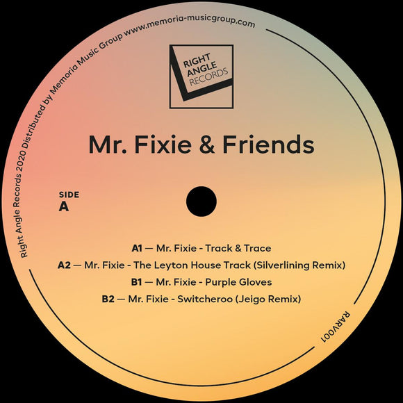 Mr Fixie (incl Silverlining & Jeigo remixes) - Mr Fixie & Friends [vinyl only / 180 grams]