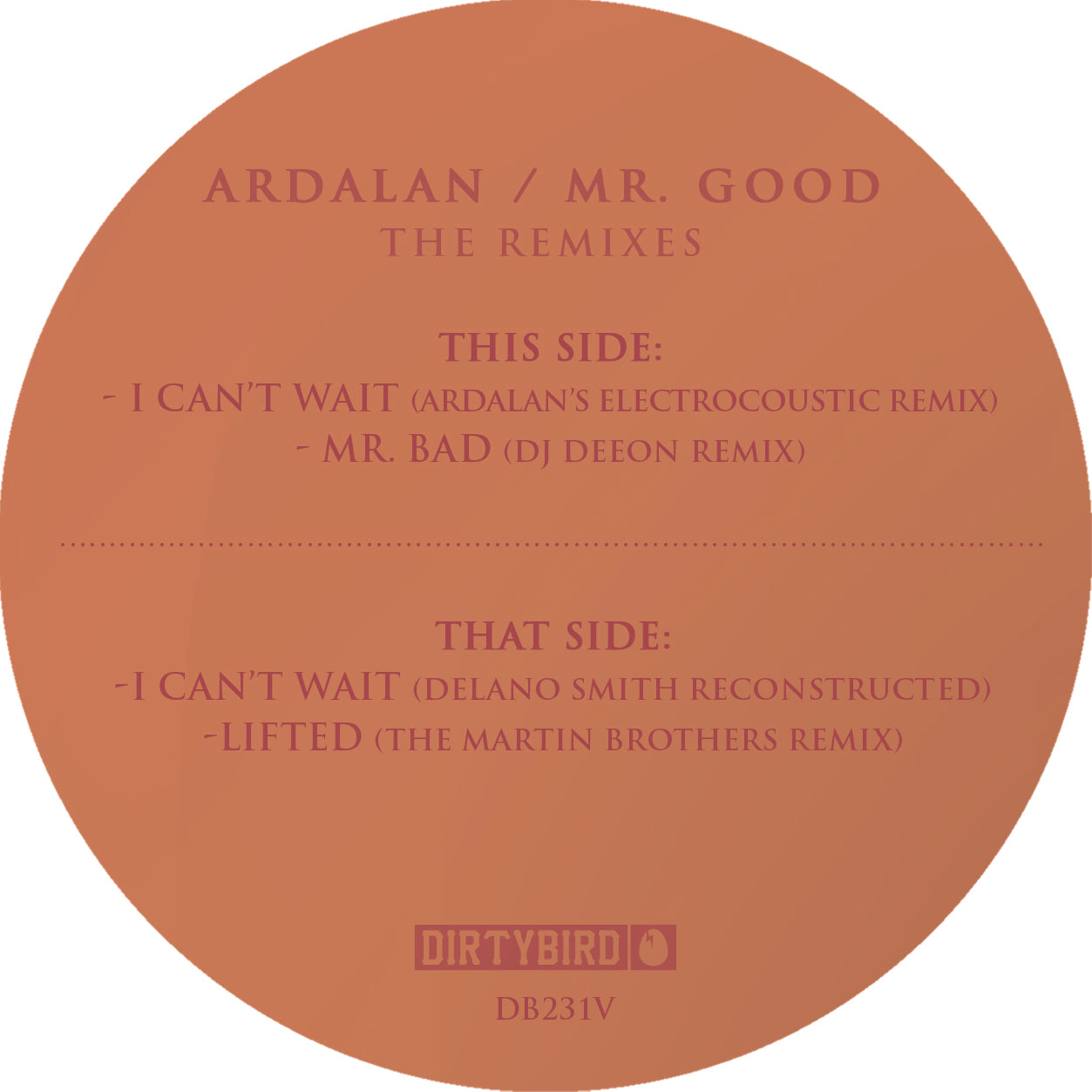 Ardalan - Mr. Good (The Remixes)