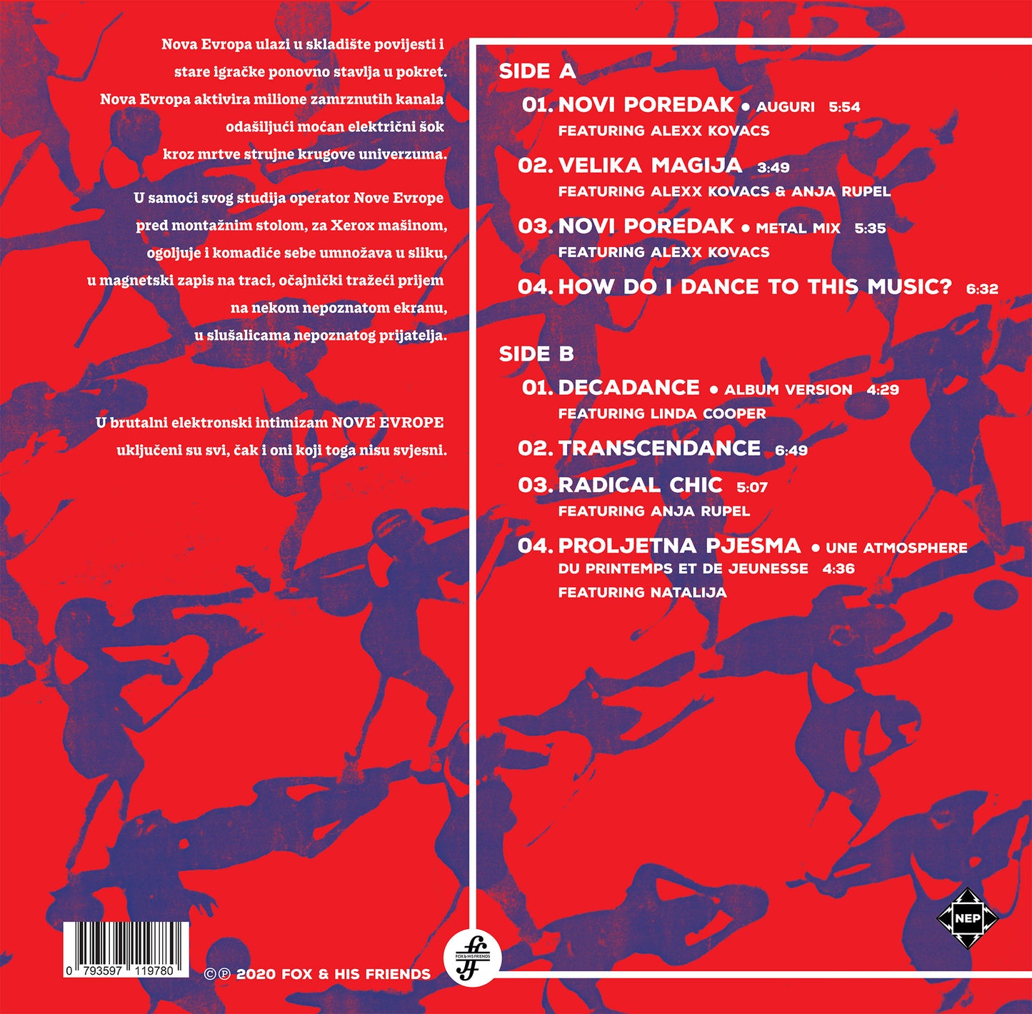 NEP - Pop Not Pop (Songs For New Europe 1985-1989)
