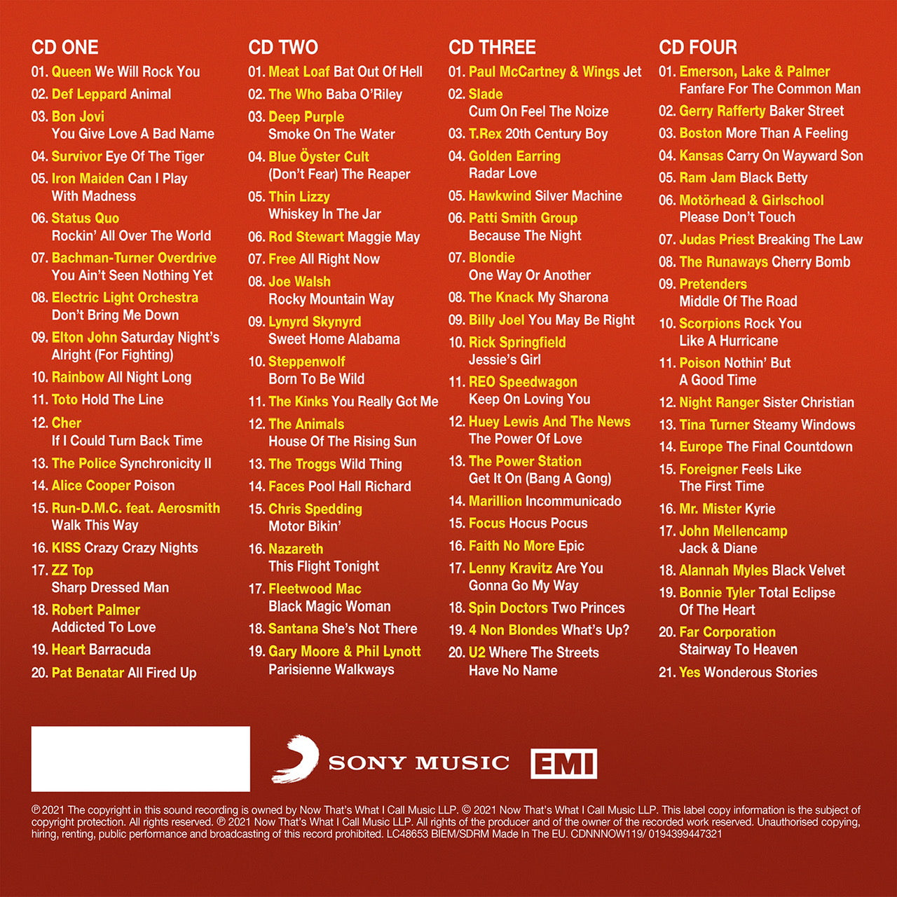 NOW That's What I Call Rock