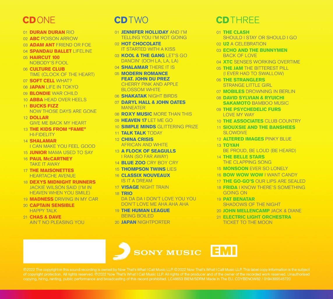 NOW – Yearbook Extra 1982 (3CD)