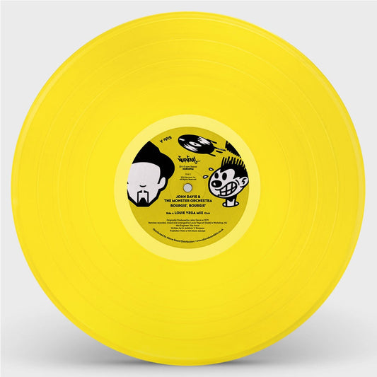 John Davis & The Monster Orchestra - Bourgie, Bourgie (Louie Vega Remixes) (Yellow Vinyl Repress)