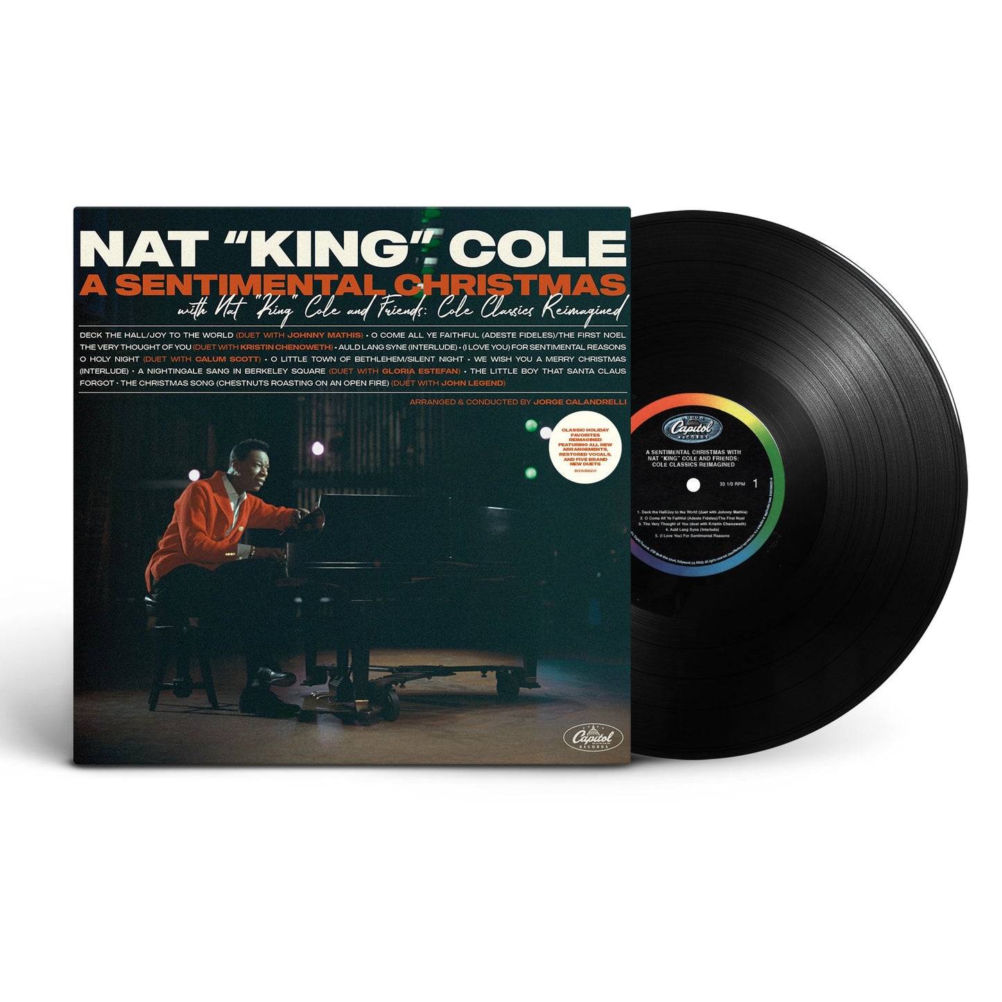NAT KING COLE – A Sentimental Christmas with Nat King Cole and Friends: Cole Classics Reimagined [LP]