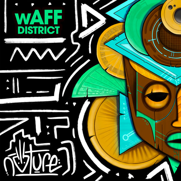 wAFF - District (Green Marbled Vinyl)