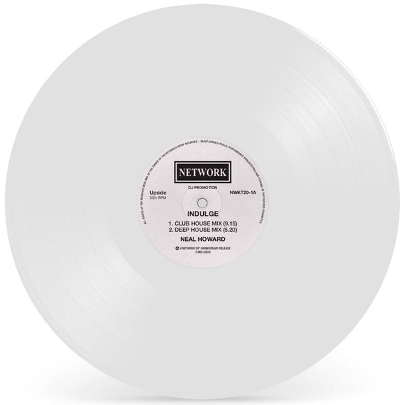 Neal Howard - Indulge / To Be Or Not To Be (White Vinyl)