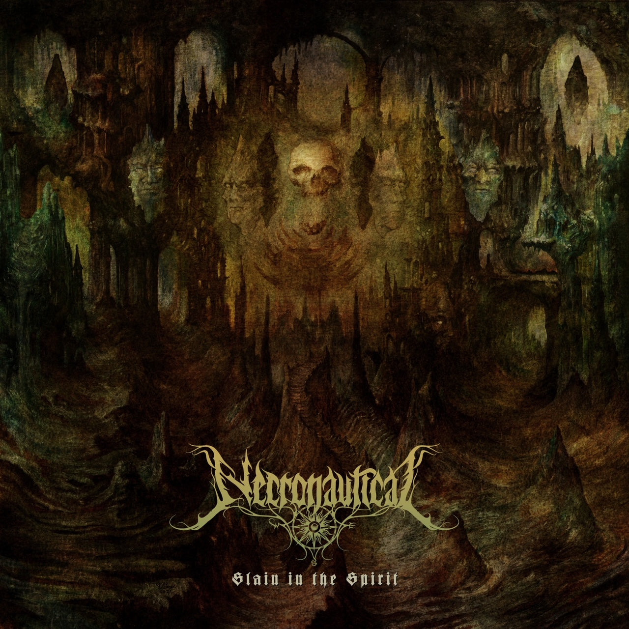 NECRONAUTICAL - SLAIN IN THE SPIRIT [2LP TRANSPARENT AMYTHYST VINYL]