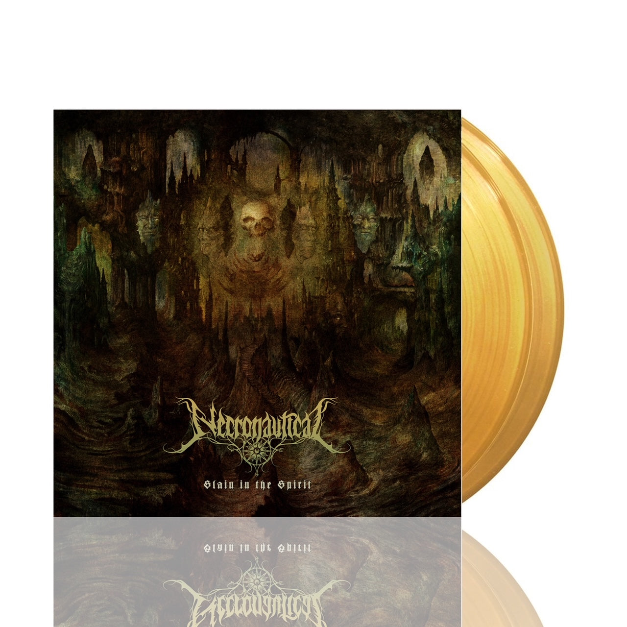 NECRONAUTICAL - SLAIN IN THE SPIRIT [2LP TRANSPARENT AMBER VINYL]