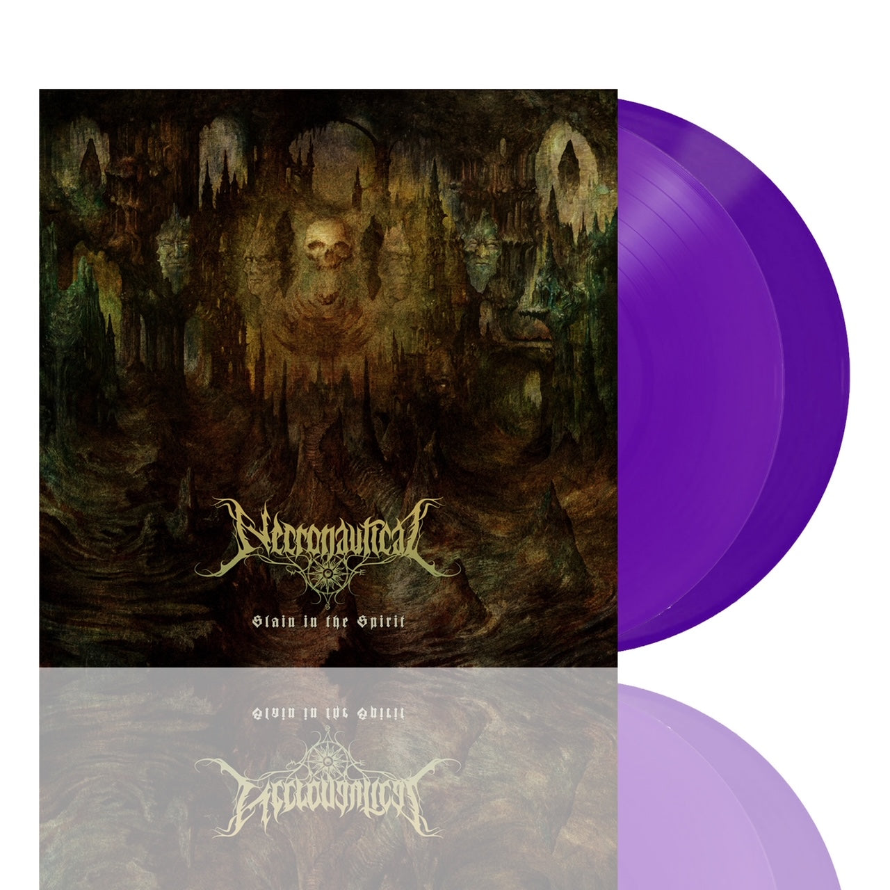 NECRONAUTICAL - SLAIN IN THE SPIRIT [2LP TRANSPARENT AMYTHYST VINYL]