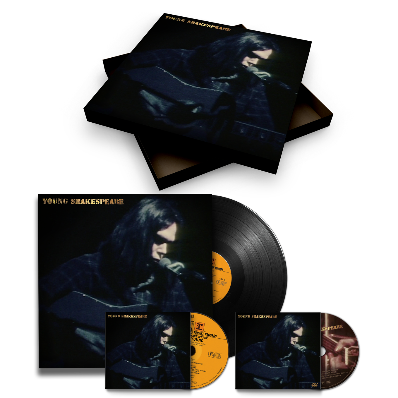 NEIL YOUNG - YOUNG SHAKESPEARE [CD/LP/DVD Box Set]