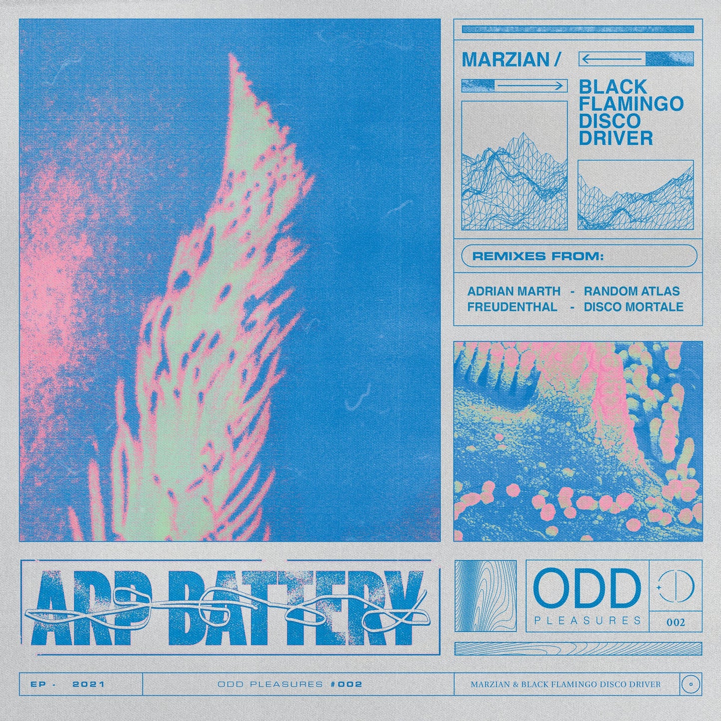Marzian & Black Flamingo Disco Driver - Arp Battery