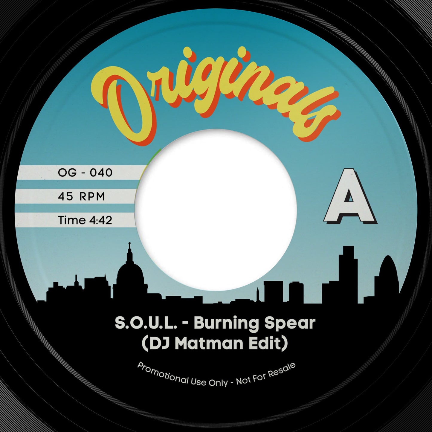 S.O.U.L. / Pete Rock & CL Smooth - Burning Spear (DJ Matman Edit) / Go With The Flow