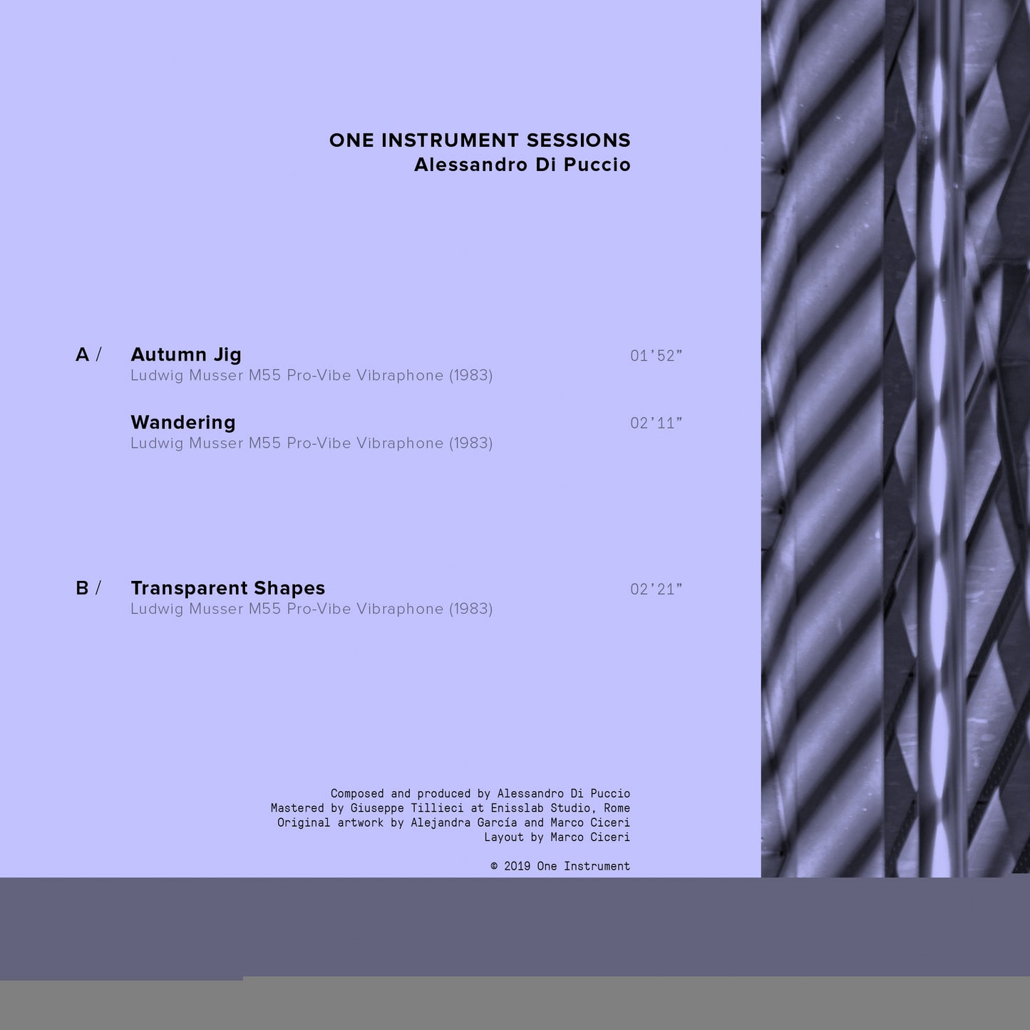 Alessandro Di Puccio - One Instrument Sessions