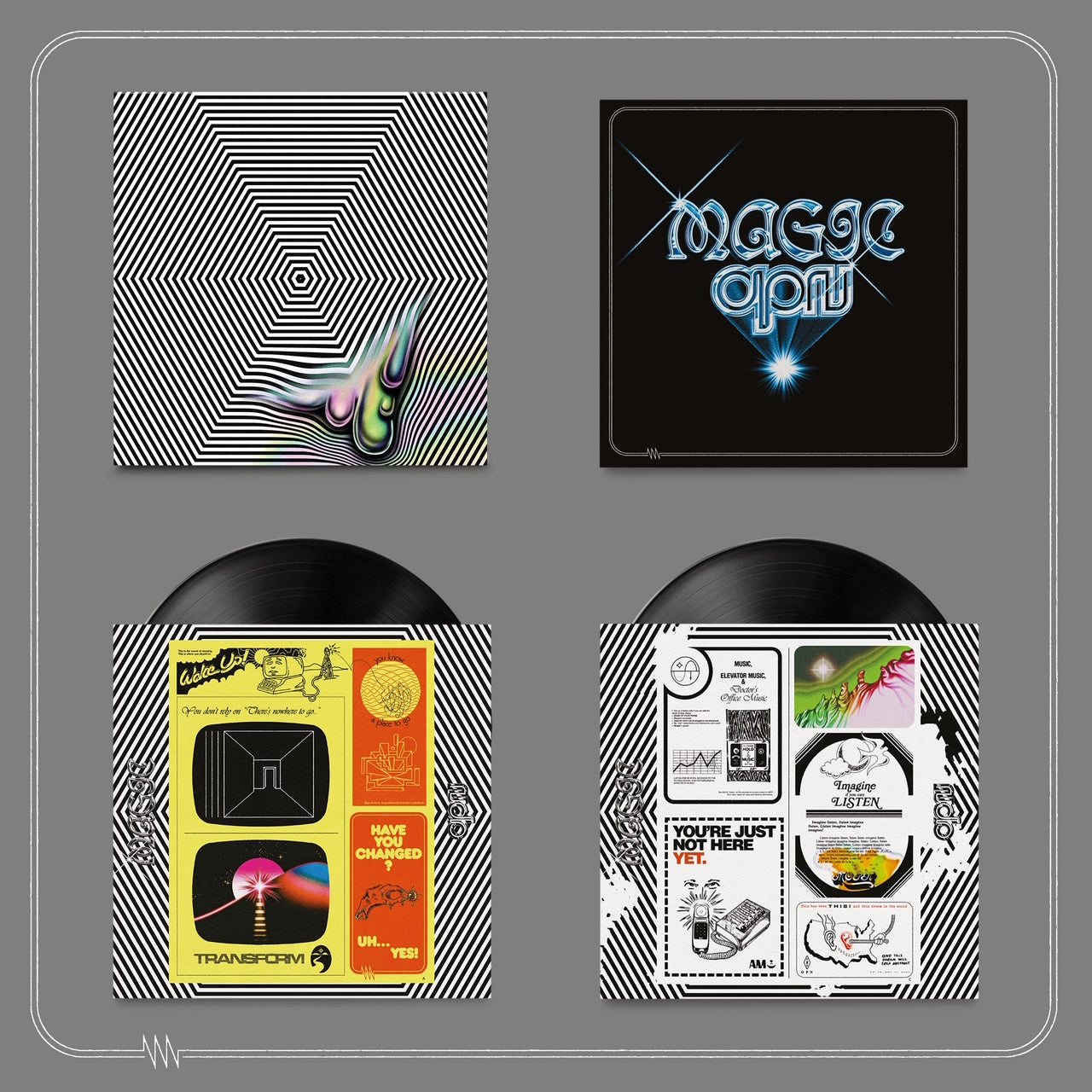 Magic Oneohtrix Point Never [Standard Black Vinyl]