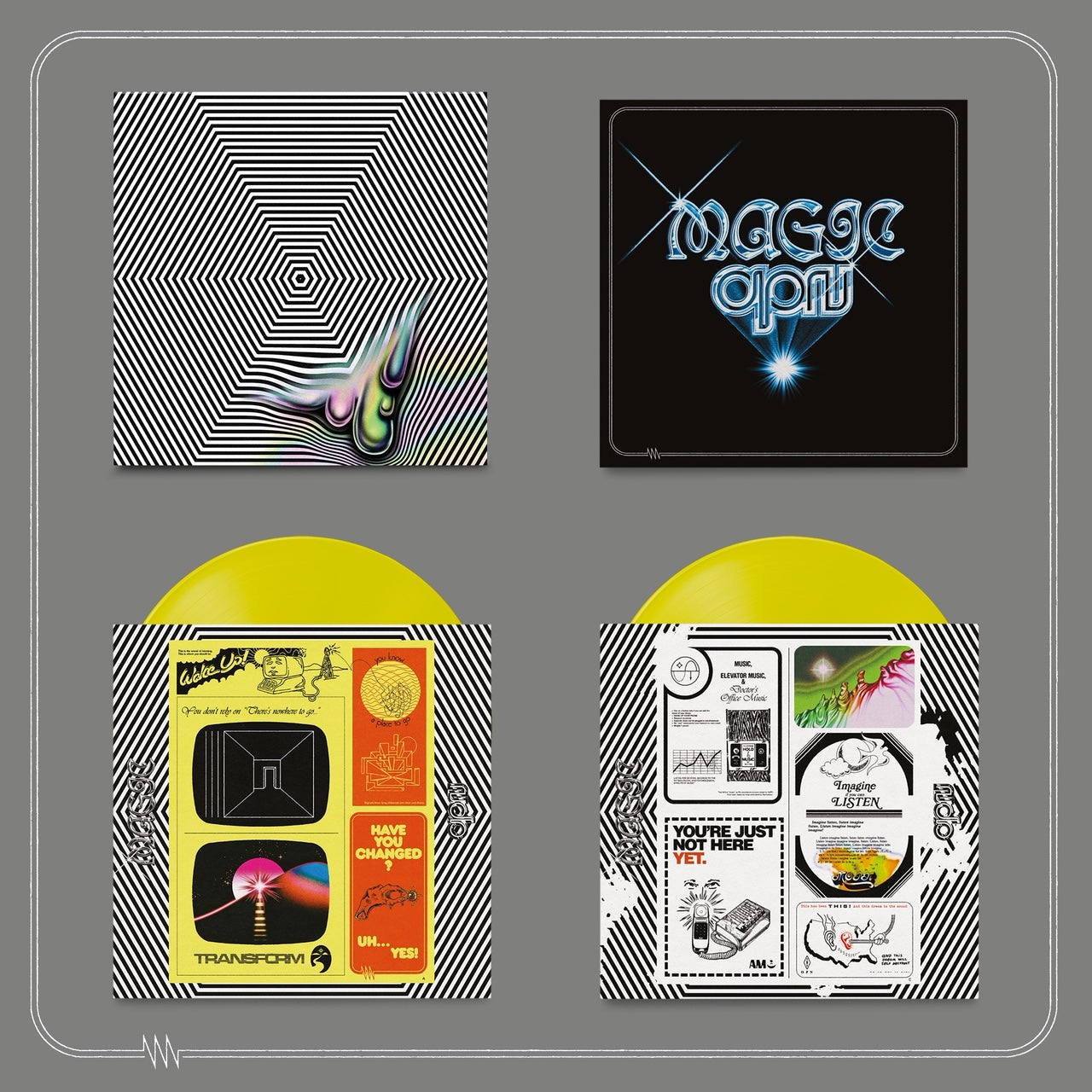 Magic Oneohtrix Point Never [Transparent Yellow Vinyl]