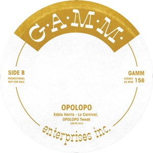 OPOLOPO vs YELLOWJACKETS / EDDIE HARRIS