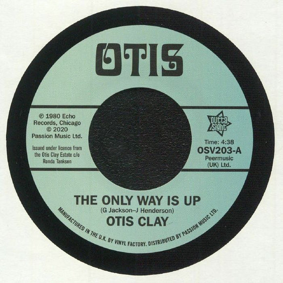 OTIS CLAY - THE ONLY WAY IS UP [Repress]