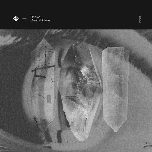 Reeko - Crystal Clear [printed outer sleeve / turquoise inner sleeve / clear vinyl]