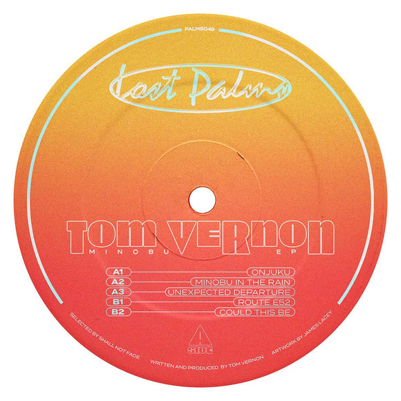 Tom Vernon - Minobu [orange vinyl / label sleeve]