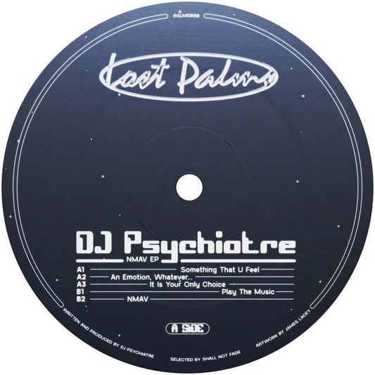 DJ Psychiatre - NMAV EP [blue vinyl / label sleeve]