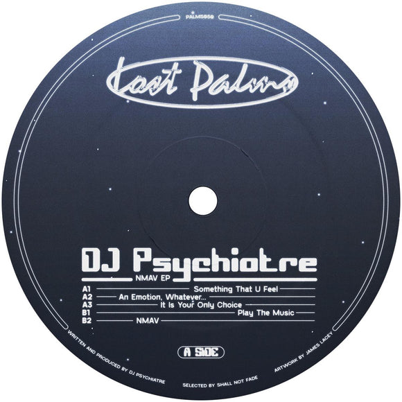 DJ Psychiatre - NMAV EP [blue vinyl / label sleeve]