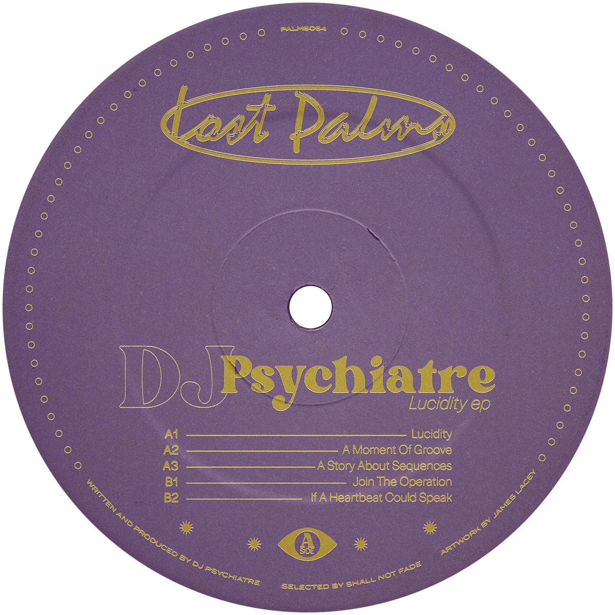 DJ Psychiatre - Lucidity EP [yellow vinyl / label sleeve]