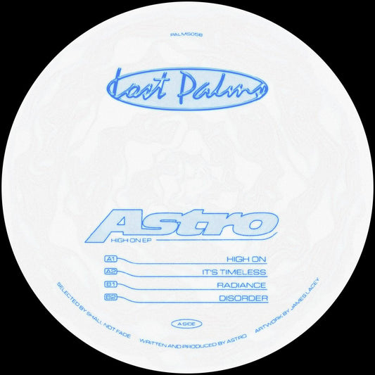 Astro - High On EP [blue marbled vinyl / label sleeve]
