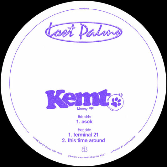 Kemt - Moony EP [blue vinyl / label sleeve]