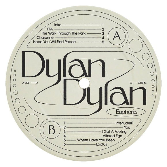 Dylan Dylan - Euphoria LP [pink vinyl / label sleeve]